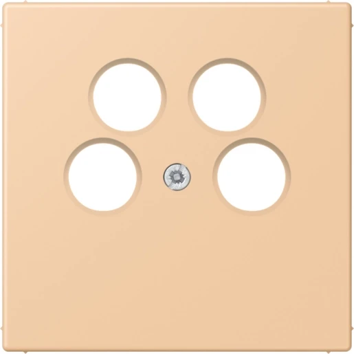 Jung LS range Afdekking TV Ankaro LC32122 Satelliet 4 connectoren Zonder label LC990-4SAT2237