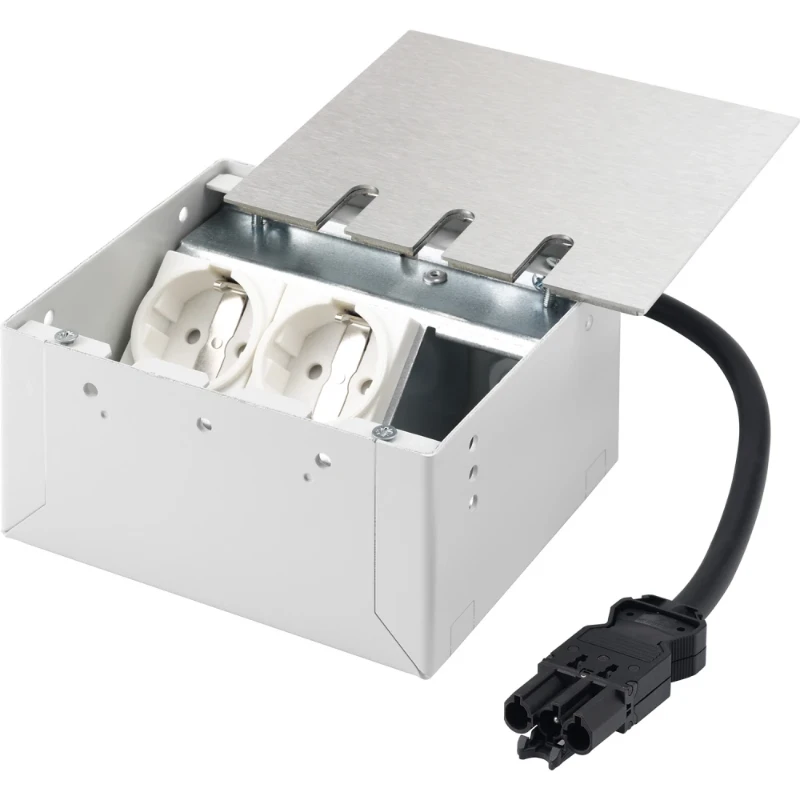 OCS Tetra mini 2x 230V RA + 1x leeg 0,5m GST18-3 RVS deksel