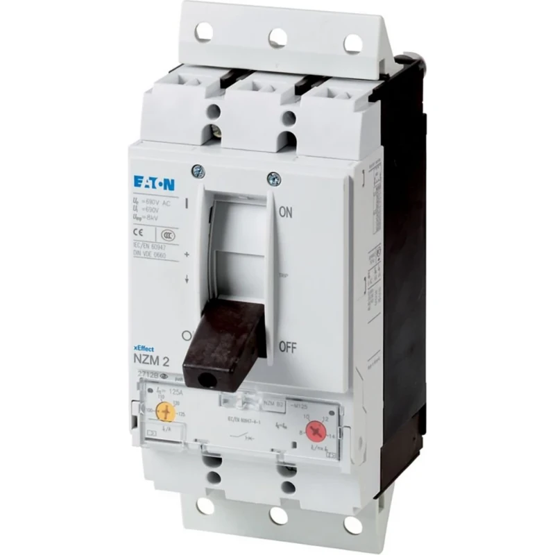 Eaton NZM2 150kA 3P 100A voor insteeksokkel IEC