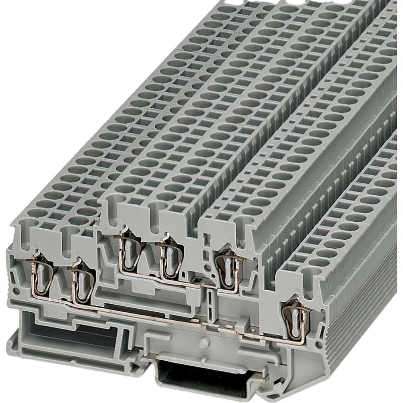 Phoenix Contact STTB Verbindingsrijgklem 0,08-2,5mm² eendr. 0,08-2,5mm² meerdr. Grijs