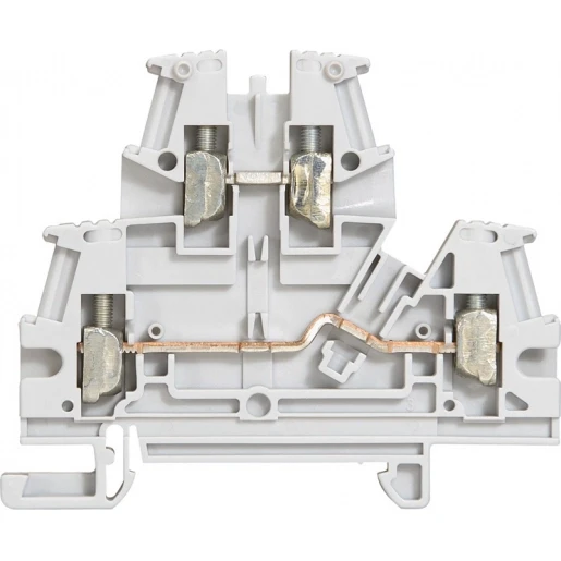 Legrand Rijgklem 2etages viking3 4mm2 grijs