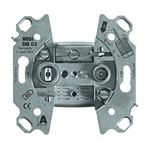 Peha Antennecontactdoos inbouw 2v einddoos 4.5dB IP20 00930091