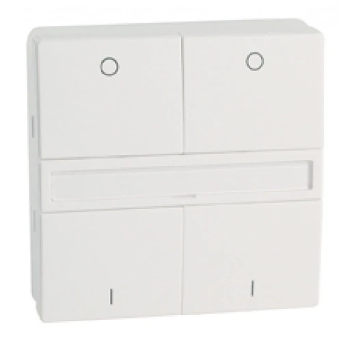 Peha Wandzender + opdruk tekstveld 4-kanalen wit RAL 9010 00378813