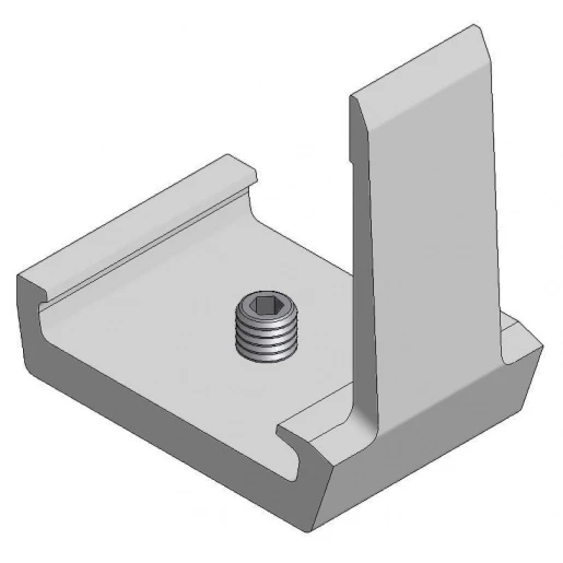 Van der Valk eindstop geanodiseerd+inbus M6x10 CT