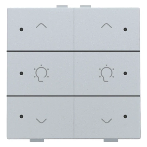 Niko Home Control Bediening dimming 6-voudig inbouw IP20 121-52046