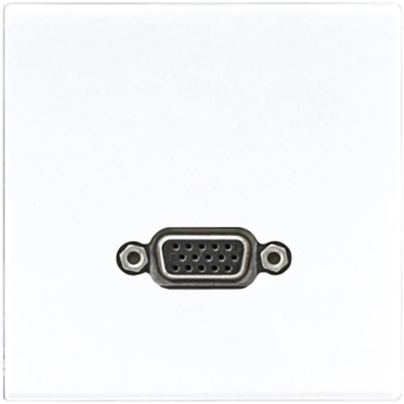 Jung LS range afdekking ls990 alpine wit 1x vga MALS1102WW