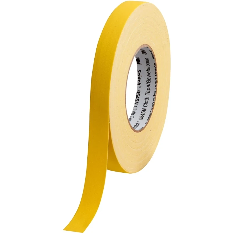 3M beschrijfbare textieltape geel 19mmx50m 1 per rol