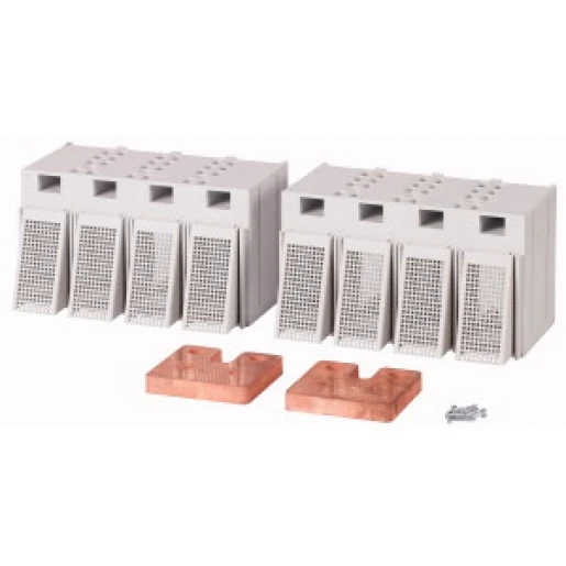 Eaton Aansluitbrug NZM3 met afdekking voor DC-toepassing 4p->2p max. 450A