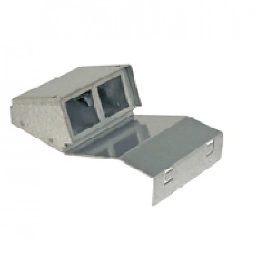 Legrand Soluflex Aansluitcomponent voor kabelvloersysteem inbouwunit vierkant staal 225mm 