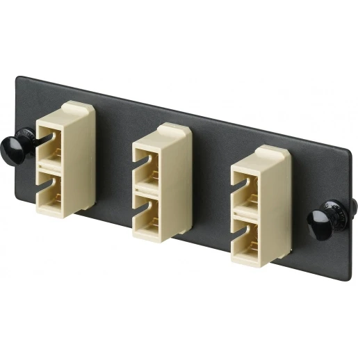 Panduit FAP Module + 3x OS1/OS2 F/O koppeling - zirconia split mouwen SC-duplex FAP3WBUDSCZ