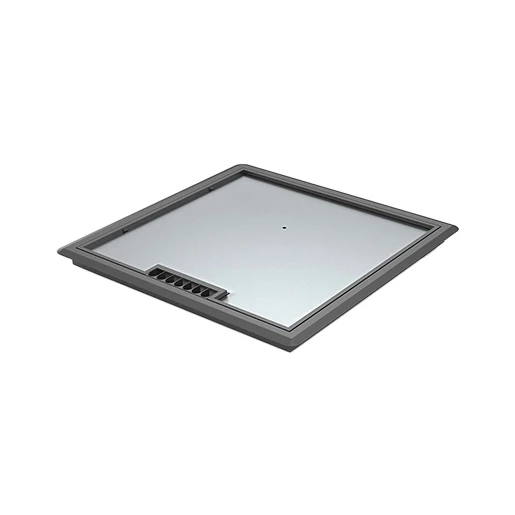 HPL klapdeksel antraciet kunststof 270x270mm 700.0010