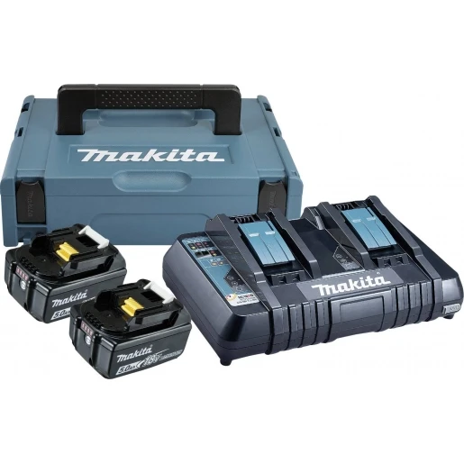Makita Acculader startset DC18RD/2XBL1850B 18V 5Ah 197629-2