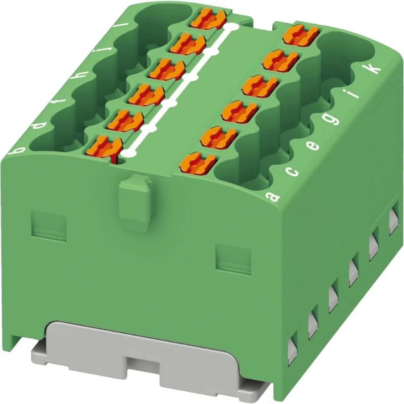 Phoenix Contact PTFIX Verbindingsrijgklem 0,14-1,5mm² eendr. 0,14-1,5mm² meerdr. Groen