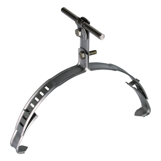 Dehn Roof cond.holder dehnquick stst for rd 6-10mm adjustable 120-240mm