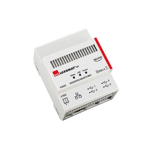 B.E.G. Virtuele interface vistation-dalisys-reg Uitbreidingsmodule 72x64x90mm 93023 - alleen te gebruiken bij Dali-Sys project