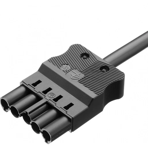 Adels Patchkabel gebouwinstallatie 5p Stekker Vrij kabeluiteinde 375mm