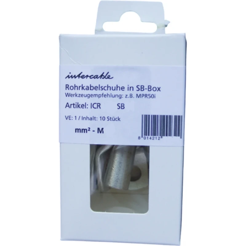 Intercable KABELSCHOEN 70MM2 M10 VERTIND IN SB-BOX 5 ST R-SERIE