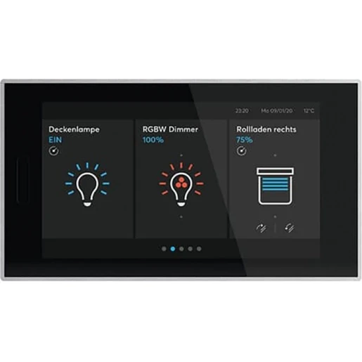 ABB Busch-Jaeger I-Bus KNX Roomtouch 5 inch zwart RAL 9005 2TMA200050B0008
