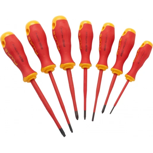 Fluke Schroevendraaierset 2 PH 3 platte schroevendraaiers Geïsoleerd 1000 V 5067345