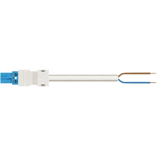Wago SERIE 771 Patchkabel gebouwinstallatie 2p Stekker Vrij kabeluiteinde 4000mm