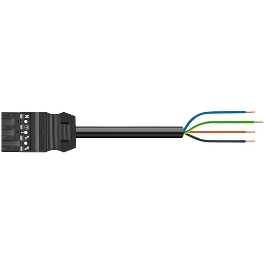 Wago SERIE 771 Patchkabel gebouwinstallatie 4p Stekker Vrij kabeluiteinde 3000mm