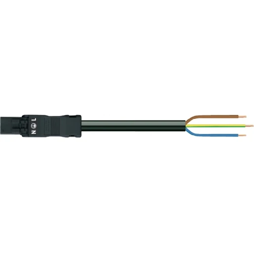 Wago SERIE 891 Patchkabel gebouwinstallatie 3p Stekker Vrij kabeluiteinde 6000mm