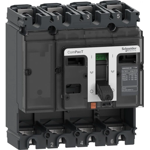 Schneider Electric BASIC FRAME NSX250F 36KA DC 4P 250A