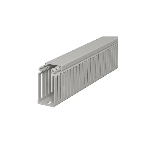OBO Bedradingskoker 75x37.5x2000mm PVC grijs RAL 7030 6178322