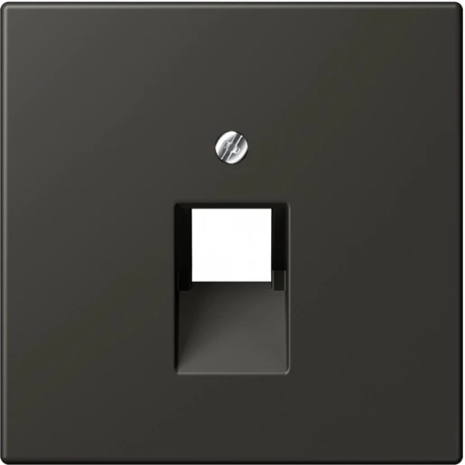 Jung LS range Afdekking centraalplaat 4320R UAE/IAE 1 connector Zonder label LC969-1UA259