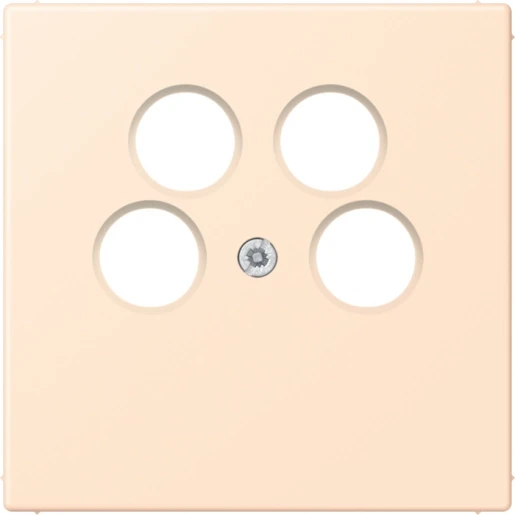 Jung LS range Afdekking TV Ankaro LC32123 Satelliet 4 connectoren Zonder label LC990-4SAT2238