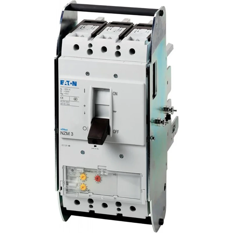 Eaton NZM3 80kA @ 690V 3P 220A voor uitrijsokkel IEC