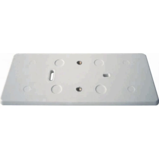 Corodex montageplaat 3-voudige wcd 3-voudig Horizontaal en verticaal Glanzend wit RAL 9001 2230789WG