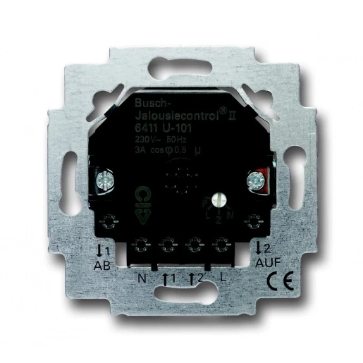 ABB Busch-Jaeger Balance, SI, Future, Solo, Axcent Jaloeziebesturing sokkel 3A inbouw Glanzend 2CKA006410A0377
