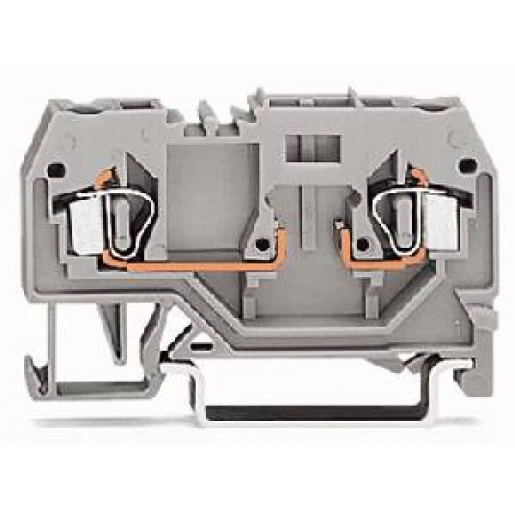 Wago RIJGKLEM Verbindingsrijgklem 0,08-2,5mm² eendr. 0,08-2,5mm² meerdr. Grijs
