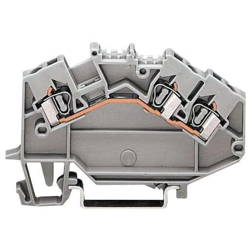 Wago Serie 780 Verbindingsrijgklem 0,08-2,5mm² eendr. 0,08-2,5mm² meerdr. Grijs