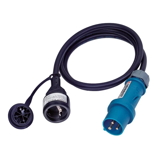 Mennekes Kabel 1,5m CEE contactst/SCHUKO koppelc.