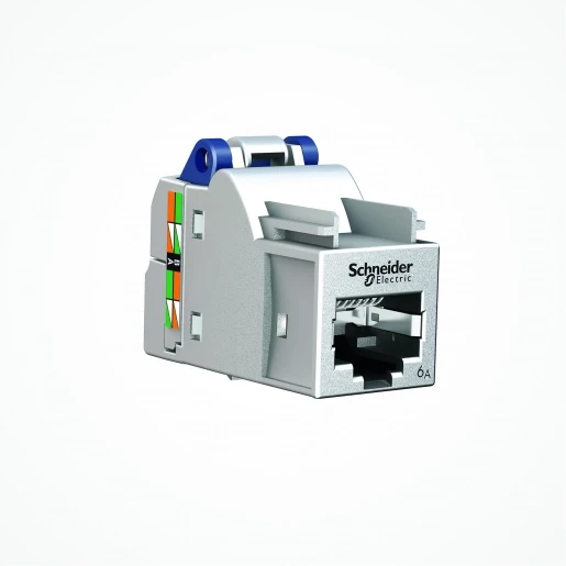 Schneider Electric CONNECTOR S ONE RJ45 CAT6A STP1"