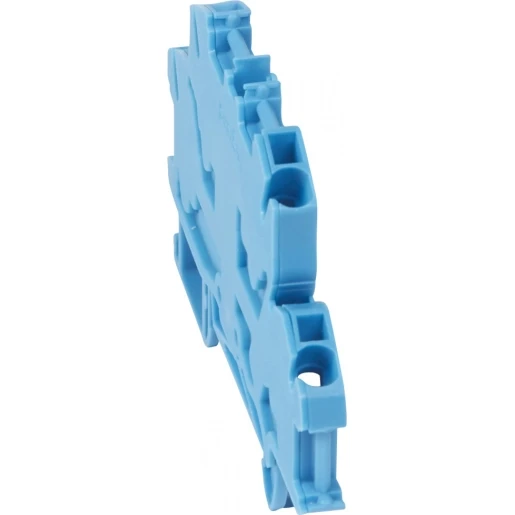 Legrand RIJGKLEM 2ETAGES VIKING3 6MM 4MM2 BLAUW