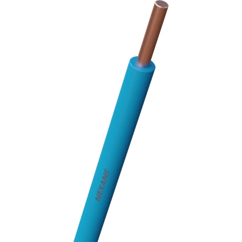 Nexans H07V-U Eca Installatiedraad 4mm² blauw 100M 10533290