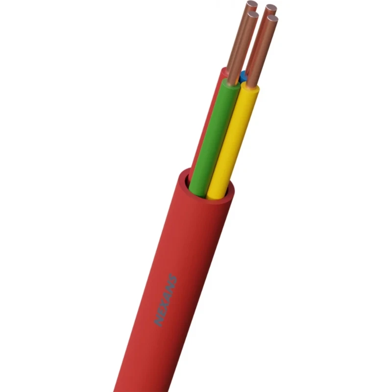 Nexans 2YH CCA ROOD SIGNAALKABEL 4X0,8MM ROOD MTR
