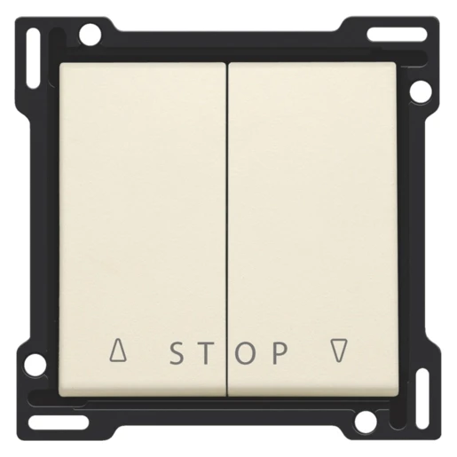 Niko jaloezie besturing bedieningsopzetstuk inbouw Beige 100-65918