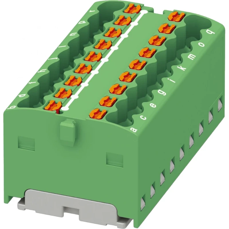Phoenix Contact PTFIX Verbindingsrijgklem 0,14-1,5mm² eendr. 0,14-1,5mm² meerdr. Groen