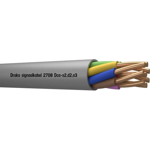 Draka 2700 Signaalkabel Dca Grijs 8x0,8mm