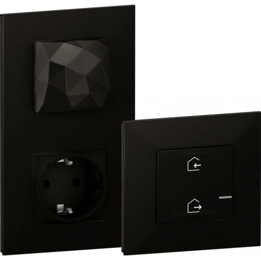 Legrand VALENA NEXT WN - STARTERSKIT MET GATEWAY + STOPCONTACT ZWART