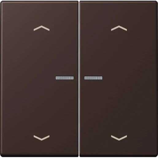 Jung LS range Home stuurafdekking pijl LC4320J 2-voudig Mat BTLC17102P252