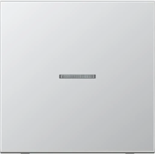 Jung LS range tastafdekking standaard enkelvoudig Mat aluminium RAL 9006 FMAL1700