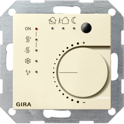 Gira KNX thermostaat drukc.I/F 4-v System 55 cr.wit