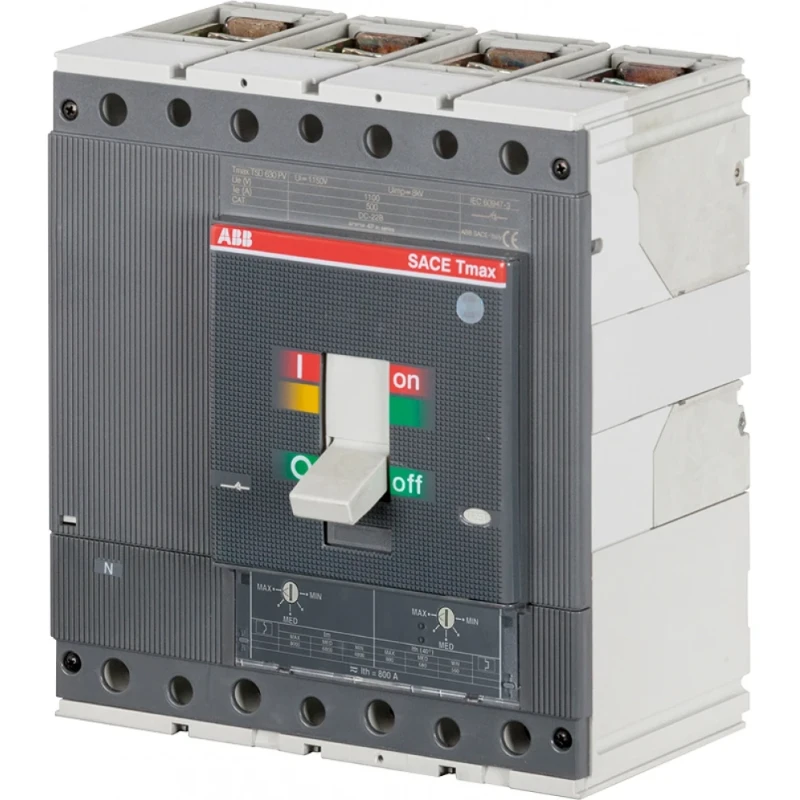 ABB Tmax T5S 630/R500 4P vast met vooraansluiting instelbare therm. / magn