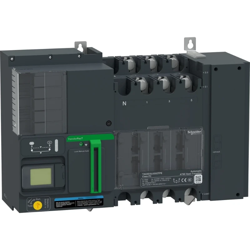 Schneider Electric TRANSFERPACT AUTO ACT. 630A 3P LCD 230V