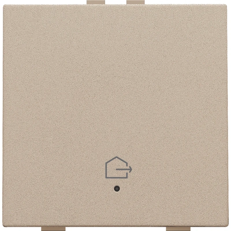 Niko Drukknop met led en comfortsensoren Home Control enkelvoudig inbouw 157-52921